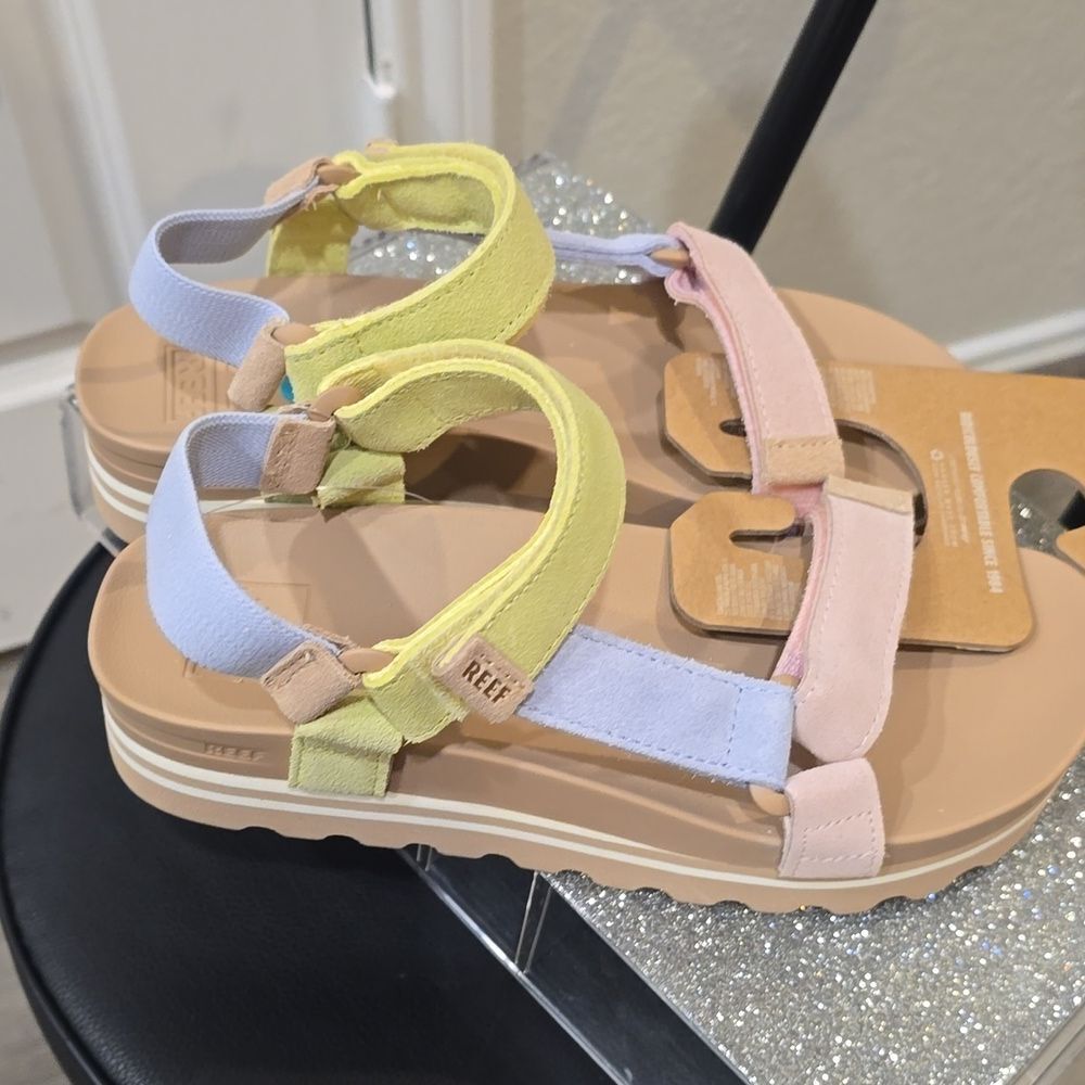 Reef Cushion Rem Hi Sandals- Meringue - Picture 8 of 9